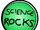 Science Rocks Button
