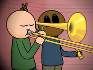 Phil and Phred Whistler in a music class during the credits of Riddle Transfer 2, looking similar to their designs from Riddle School 2.