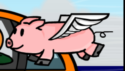 Flying Pig as seen in Riddle School 3