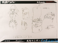 Otoya Takechi's Scissors sketch model sheet[6]