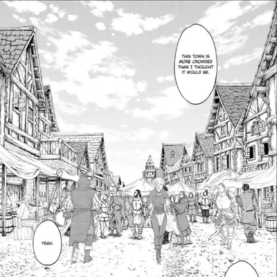 A marketplace in Gorde.