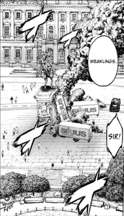 The aftermath of the attempted terrorism act.