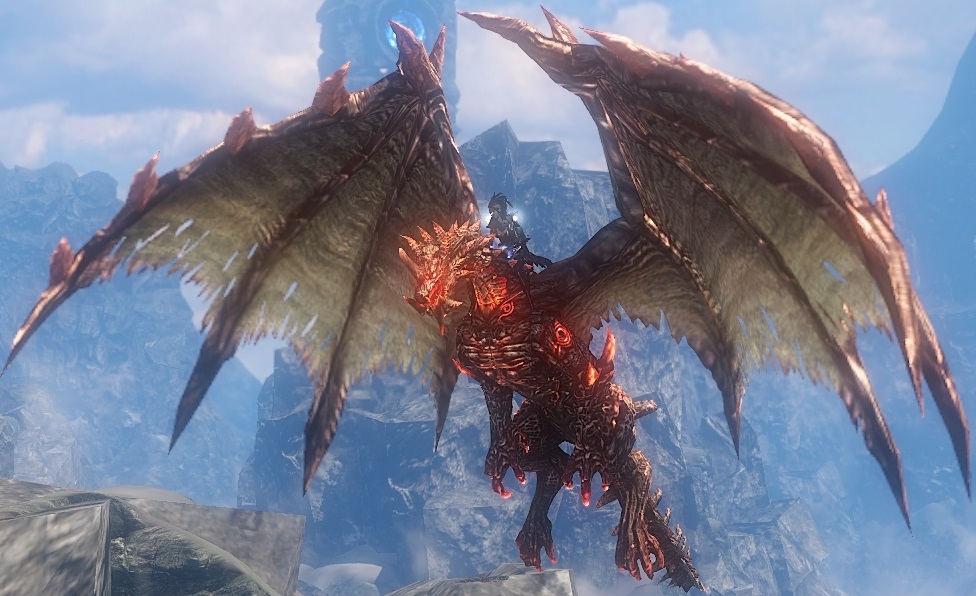 vulkansk Tether dinosaurus Agnas the Red - Official Riders of Icarus Wiki
