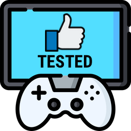 Blue Ninja Gaming With Joystick Logo Icon PNG Transparent