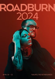 The legit flyer for Roadburn 2024. Artwork by David Fitt.