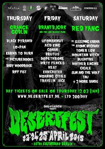 Desertfest Berlin 2015 Poster