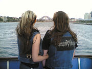 A happy couple in Sydney.