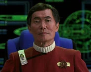 Appearing in Star Trek VI: The Undiscovered Country
