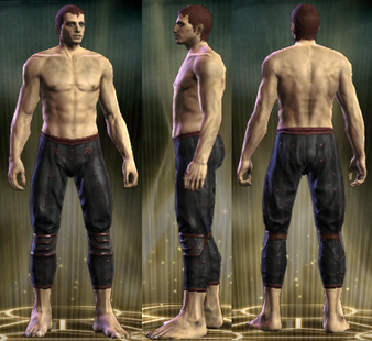 The Vigilante's Leggings on a Male Eth