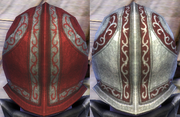 Plate Red Dark Dye