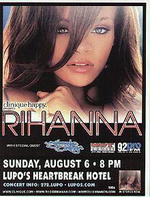 Rihanna Live In Concert Tour Rihanna Wiki Fandom