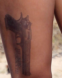 Rihannas 25 Tattoos  Meanings  Steal Her Style  Page 2