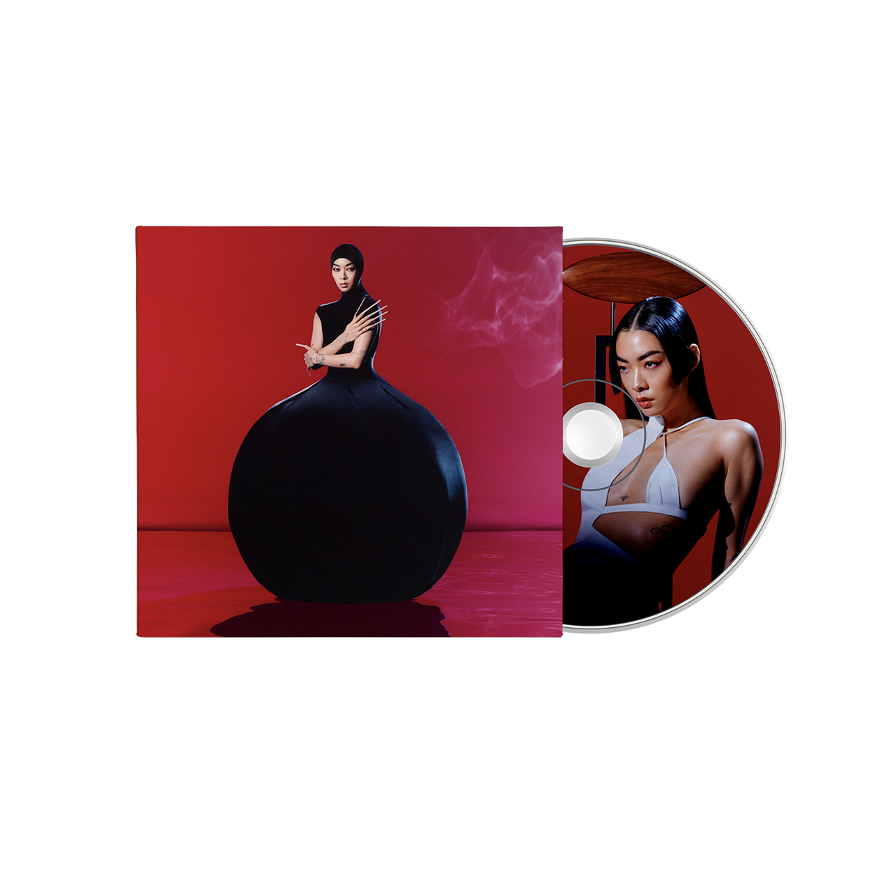 RINA SAWAYAMA Hold The Girl LP Autographed Clear/Red Vinyl