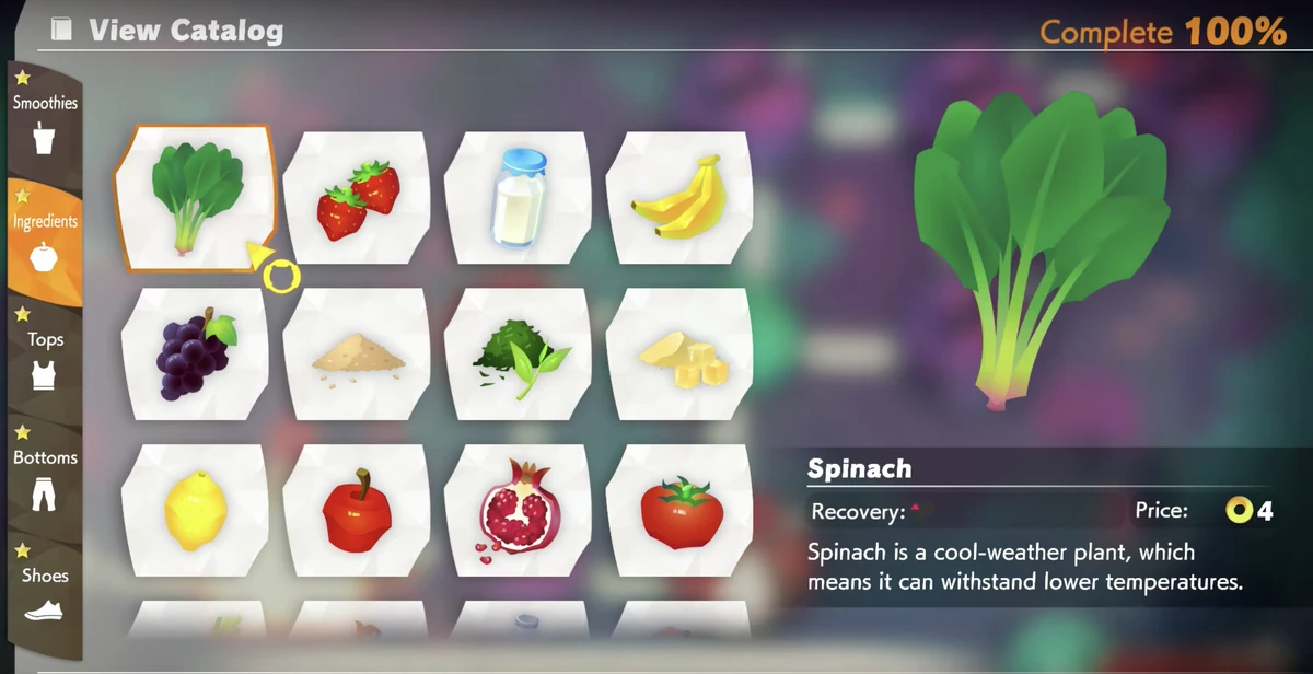 Ingredients Ring Fit Adventure Wiki Fandom