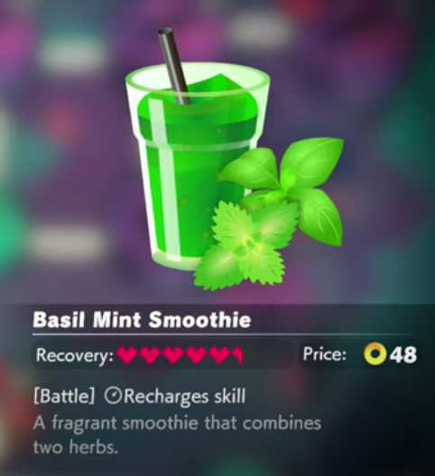 Basil Mint Smoothie Ring Fit Adventure Wiki Fandom