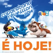 Rio 2 Copacabana Réveillon 2014 is Today.