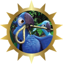 Golden Badge - Macaw