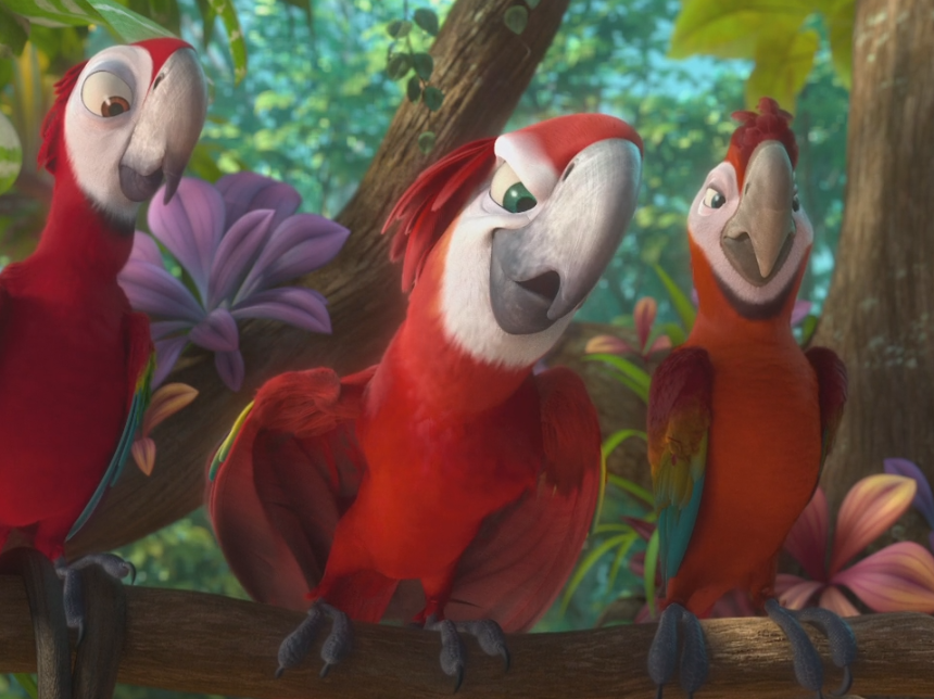 the birds from rio 2 movie