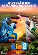 Brazilian poster of Rio 2