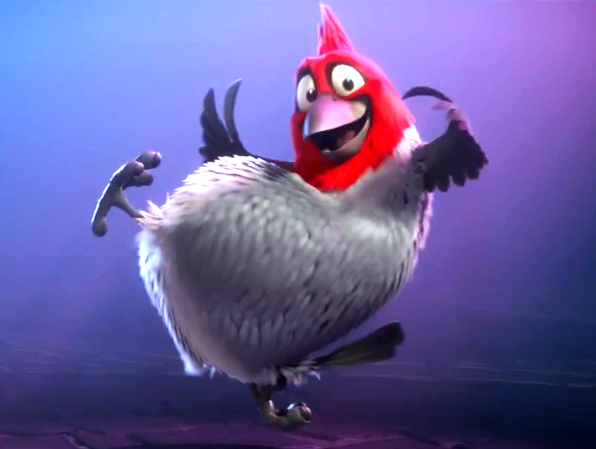 red and white bird rio 2