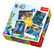 Rio 2 - 4 in 1 Puzzle from Trefl.