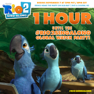 1 hour Rio 2 sing-along