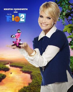  Prague Rio 2 2014 Gabi The Pink Frog Movie Poster &  24X36Inches: Posters & Prints