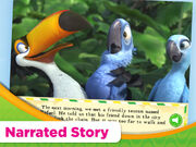 Rio Read & Play app Narrated Story