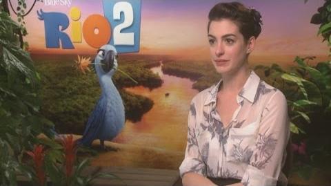 Anne Hathaway Interview turns into therapy session