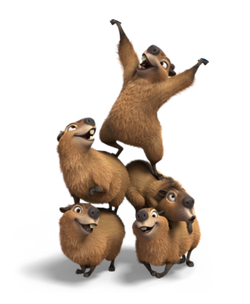 Dancing capys in Rio 2. : r/capybara