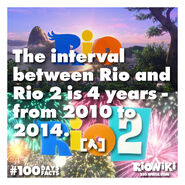 It was a 4-year interval in between Rio and Rio 2's events. Who knew?