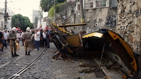 Neighborhood accident on August 27th, 2011.