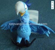 Chinese Blu Plush.