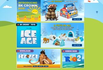 ice age 2 burger king