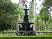 Rio de Janeiro Botanical Garden Foutain