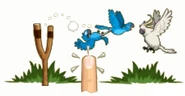 How to use Blu and Jewel in the Angry Birds Rio game