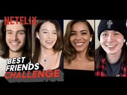 Ginny & Georgia Cast Take the Best Friends Challenge - Netflix
