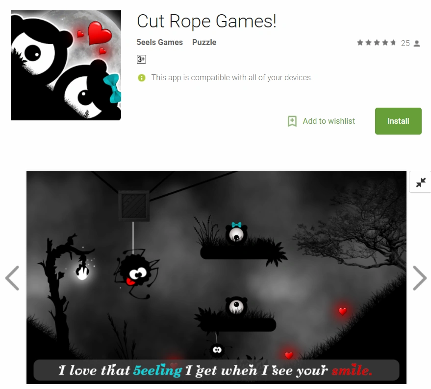 Cut Rope Games! | Ripoffs Wiki | Fandom