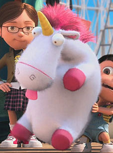 despicable me 3 agnes unicorn goat