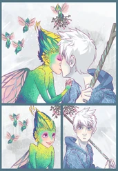 http://xxmemoriezxx.deviantart.com/art/Mistletoe-Jack-and-Tooth-340671699