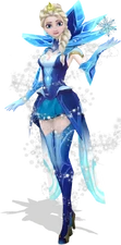 Elemental Queen Elsa (Ice Form)