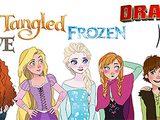 Rise of the Brave Tangled Frozen Dragons