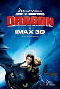 How to train your dragon imax poster