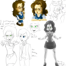 Genderbend AU: Female Bernard