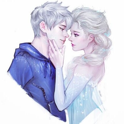 Elsa e jack frost-jelsa