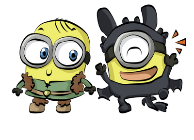 Minions dressup by 3hedgies-d5c8mdj