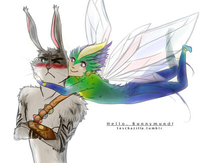 Hello bunnymund by teschazilla-d5beoi4