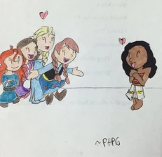 The initial Female Four excited to welcome Moana in.