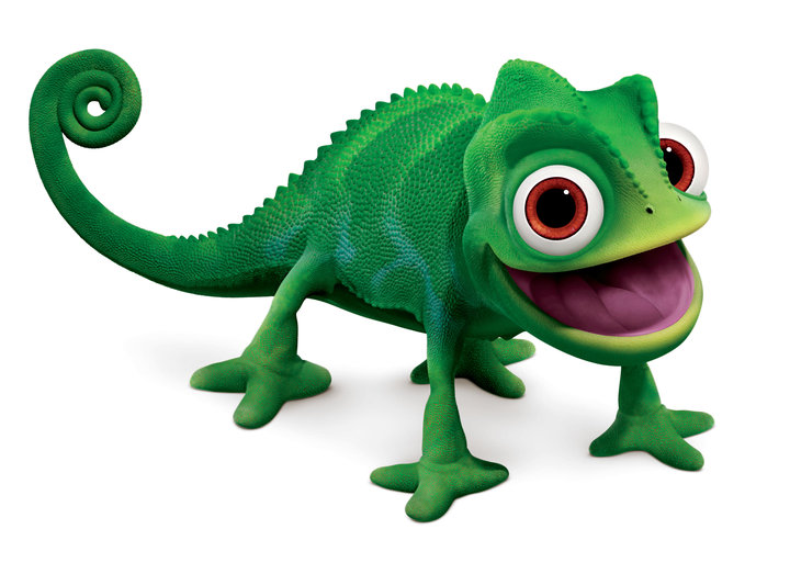 Figurine Raiponce : Caméléon Pascal