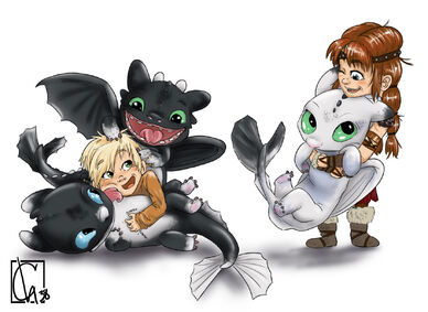 how to train your dragon toothless baby